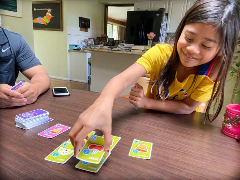 stack the scoops family card game